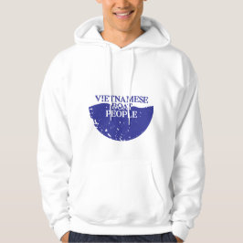 VietnameseBoatPeople.orgフード付きスウェットシャツ パーカ