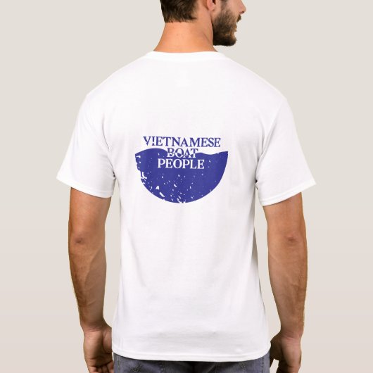 VietnameseBoatPeople.org Tシャツ (裏面)