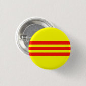 vietnameseflag 缶バッジ (正面&裏面)