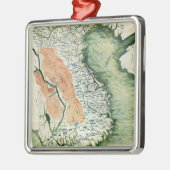 VietnamPanoramic MapVietnam メタルオーナメント (左)