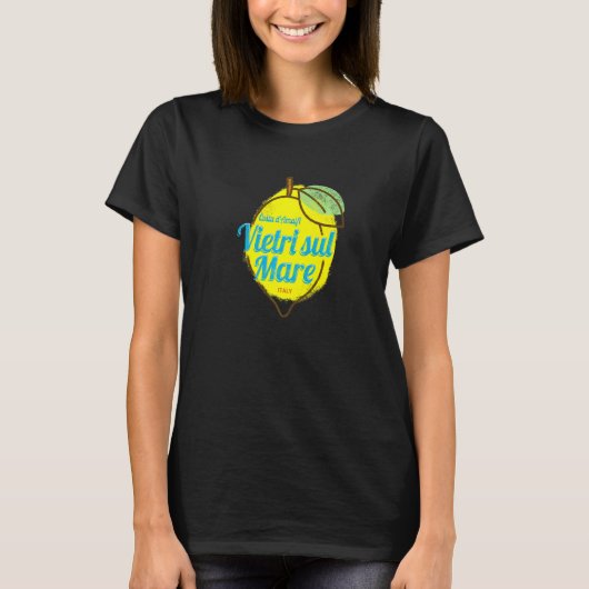 Vietri sul Mare Costa d'Amalfi Lemon Italy Amalfi  Tシャツ (正面)