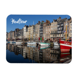 Vieux Bassin, (Old Harbor) Honfleur,フランス マグネット