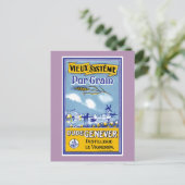 Vieux Systeme Purの穀物 ポストカード (スタンド正面)