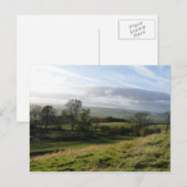 "View above Coquetdale" Northumberland ポストカード (正面/裏面)