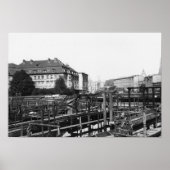 View from 'Fischerinsel', Berlin, c.1910 ポスター (正面)
