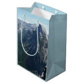 View from Glacier Point in Yosemite National Park ミディアムペーパーバッグ (裏面アングル)