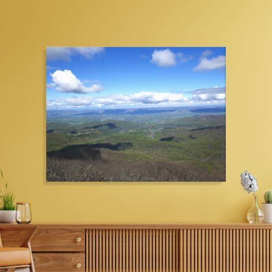 View from Mary's Rock キャンバスプリント (インサイチュ (リビング))