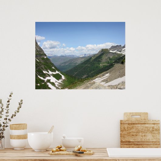 View From the Going-to-the-Sun Road ポスター (キッチン)