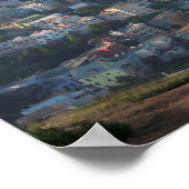 View from Twin Peaks San Francisco ポスター (角)