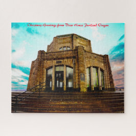 View House ポートランド オレゴン州. クリスマスのご挨拶 ジグソーパズル