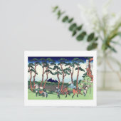 View Mt.Fuji from Hodogaya, Hokusai ポストカード (スタンド正面)