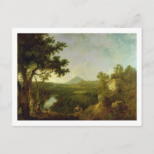 View Near Wynstay, the Seat of Sir Watkin William ポストカード (正面)
