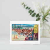 View of anインディアン・ダンス、Maizena Product Ad ポストカード (スタンド正面)