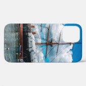 View of an historic Victorian armoured frigate bat Case-Mate iPhoneケース (裏面 (横))