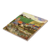 View of Auvers by Vincent vanゴッホ タイル (側面)