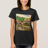 View of Auvers by Vincent vanゴッホ Tシャツ (正面)