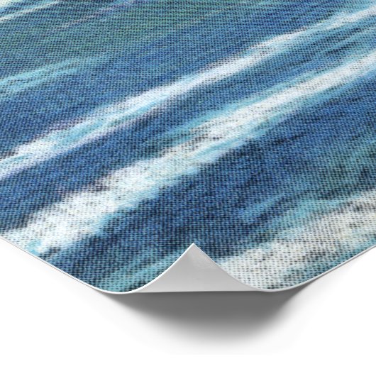 View of Bald Head Cliff at York Beach ポスター (角)