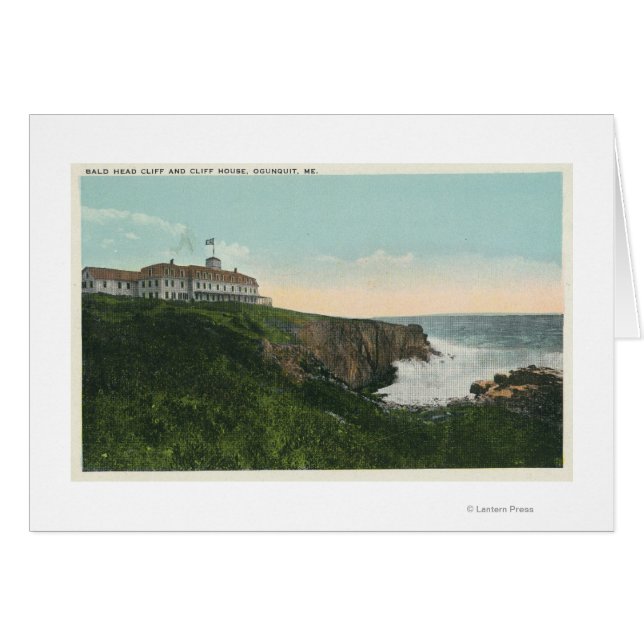 View of Bald Head Cliff & Exterior of Cliff Hous (正面横)