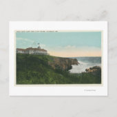 View of Bald Head Cliff & Exterior of Cliff Hous ポストカード (正面)
