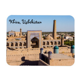 View of Citadel Kunya-ark - Khiva, Uzbekistan マグネット