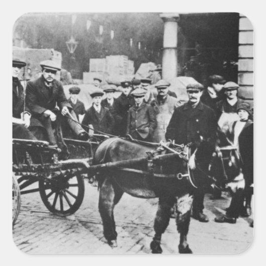 View of Covent Garden Market, 1900 スクエアシール (正面)