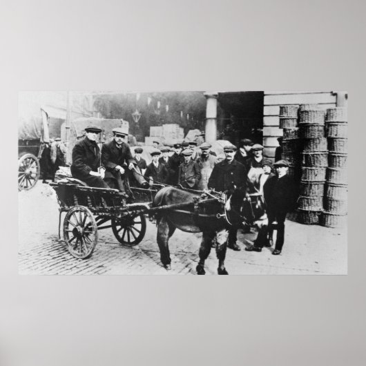 View of Covent Garden Market, 1900 ポスター (正面)
