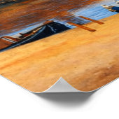 View of Delft by Johannes Vermeer ポスター (角)