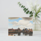 View of Delft by Johannes Vermeer ポストカード (スタンド正面)