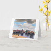View of Delft, Johannes Vermeer, 1659-1660 カード (黄色い花)