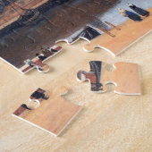 View of Delft, Johannes Vermeer, 1659-1660 ジグソーパズル (側面)