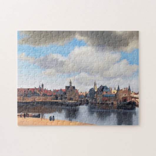 View of Delft, Johannes Vermeer, 1659-1660 ジグソーパズル (横)