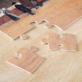 View of Delft, Johannes Vermeer, 1659-1660 ジグソーパズル (側面)