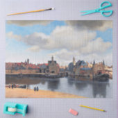 View of Delft, Johannes Vermeer, 1659-1660 薄葉紙 (クラフト)