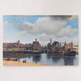 デルフトの眺望 View of Delft　Gezicht op Delft　ヨハネス　フェルメール Johannes Vermeer　複製画　絵画　装飾額縁　芸術　藝術 デルフトの眺望 View of Delft Gezicht op Delft ヨハネス