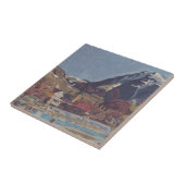 View of Dolný Kubín by Arnold Peter Weisz タイル (側面)