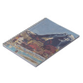 View of Dolný Kubín by Arnold Peter Weisz ノートブック (左側)