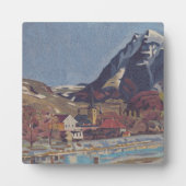 View of Dolný Kubín by Arnold Peter Weisz フォトプラーク (正面)