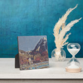 View of Dolný Kubín by Arnold Peter Weisz フォトプラーク (インサイチュ)