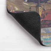 View of Dolný Kubín by Arnold Peter Weisz マウスパッド (コーナー)