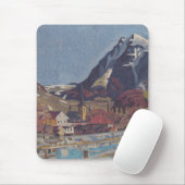 View of Dolný Kubín by Arnold Peter Weisz マウスパッド (マウス)