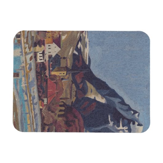 View of Dolný Kubín by Arnold Peter Weisz マグネット (横)