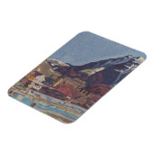 View of Dolný Kubín by Arnold Peter Weisz マグネット (左側)