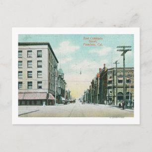 View of East Colorado Street ポストカード