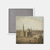 View of Grand Cairo，ダニエル・ハヴェル刻印(17) マグネット (正面/裏面)