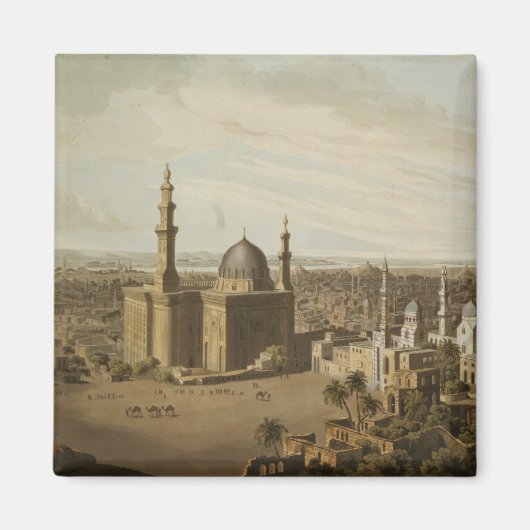 View of Grand Cairo，ダニエル・ハヴェル刻印(17) マグネット (正面)