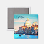 View Of Grand Canal – イタリア，ヴェネツィア マグネット (正面/裏面)