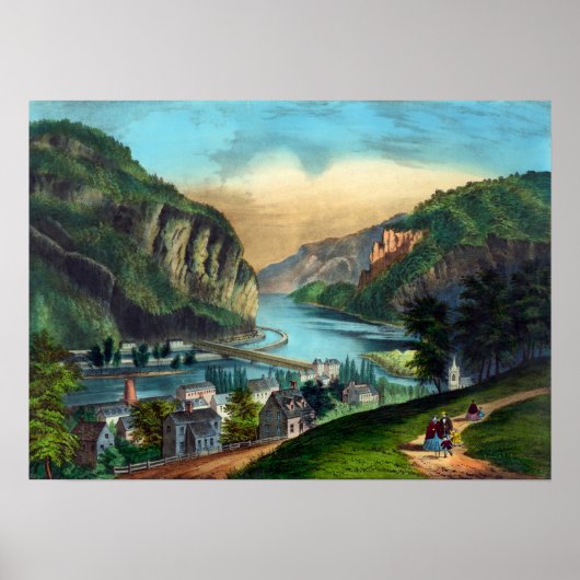 View of Harpers Ferry, Va. - 1907 ポスター (正面)
