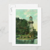 View of Palmer Park LighthouseDetroit, MI ポストカード (正面/裏面)