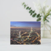 View of Paris at Night PostCard ポストカード (スタンド正面)