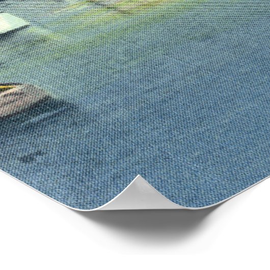 View of Perkins Cove ポスター (角)